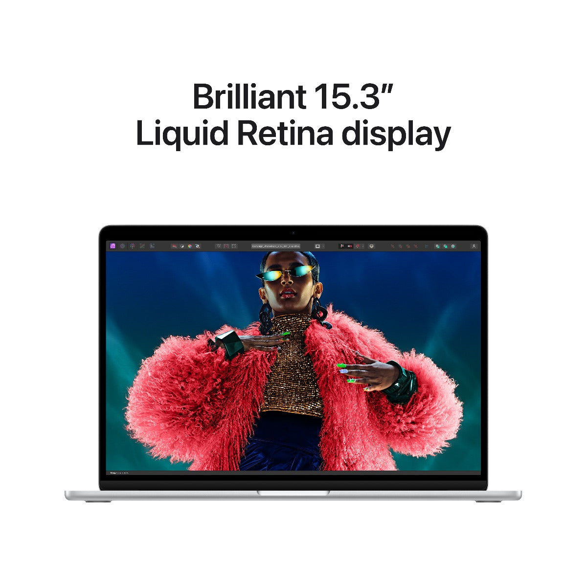Resigilat: MacBook Air 15", procesor Apple M3, 8 nuclee CPU si 10 nuclee GPU, 8GB, 256GB, Silver, INT KB - iSTYLE RO