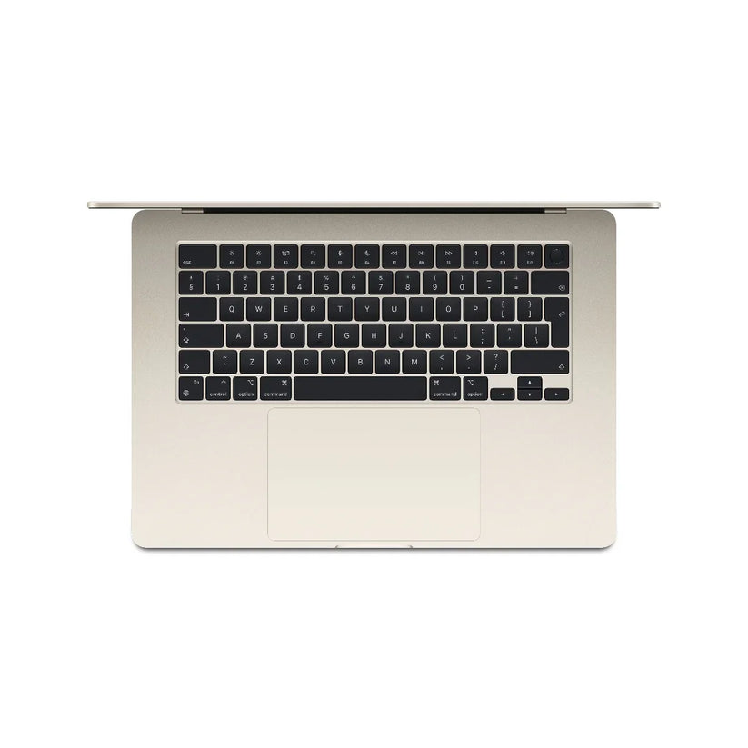 MacBook Air 15", procesor Apple M3, 8 nuclee CPU si 10 nuclee GPU, 8GB, 256GB, Starlight, INT KB - iSTYLE RO