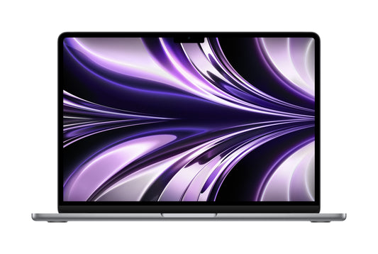 MacBook Air 13", procesor Apple M2, 8 nuclee CPU si 8 nuclee GPU, 16GB, 256GB, Space Grey, RO KB - iSTYLE RO