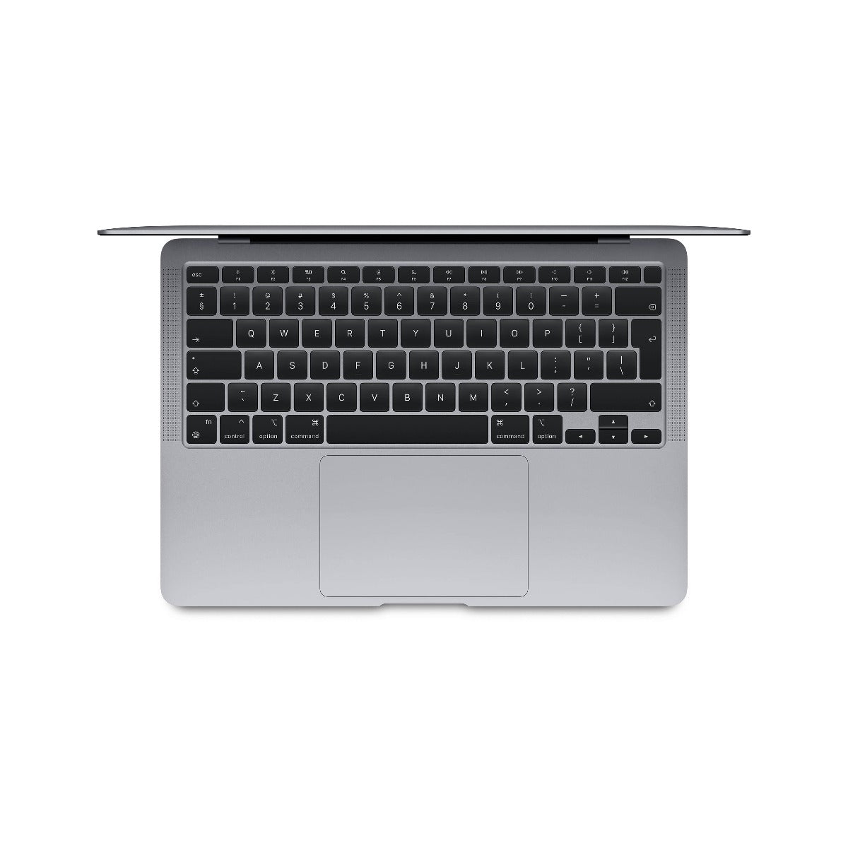MacBook Air 13" True Tone, procesor Apple M1, 8 nuclee CPU si 7 nuclee GPU, 8GB, 256GB, Space Grey, INT KB - iSTYLE RO