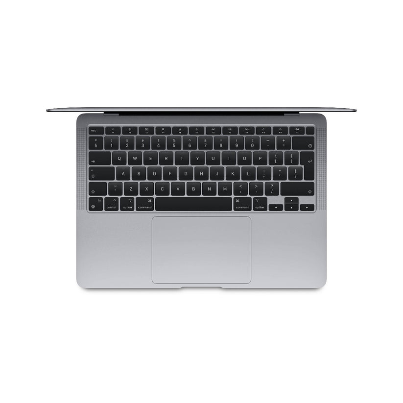 MacBook Air 13" True Tone, procesor Apple M1, 8 nuclee CPU si 7 nuclee GPU, 8GB, 256GB, Space Grey, INT KB - iSTYLE RO