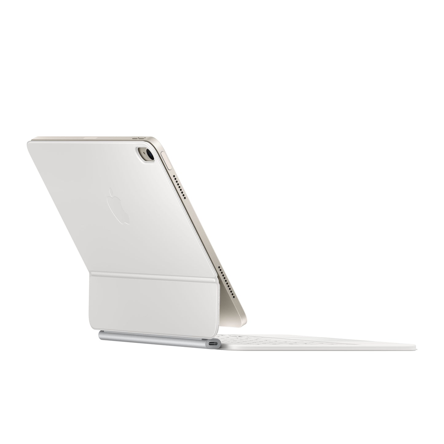 Husa cu tastatura Apple Magic Keyboard pentru iPad Air 11" (M3) Alb, layout INT - iSTYLE RO