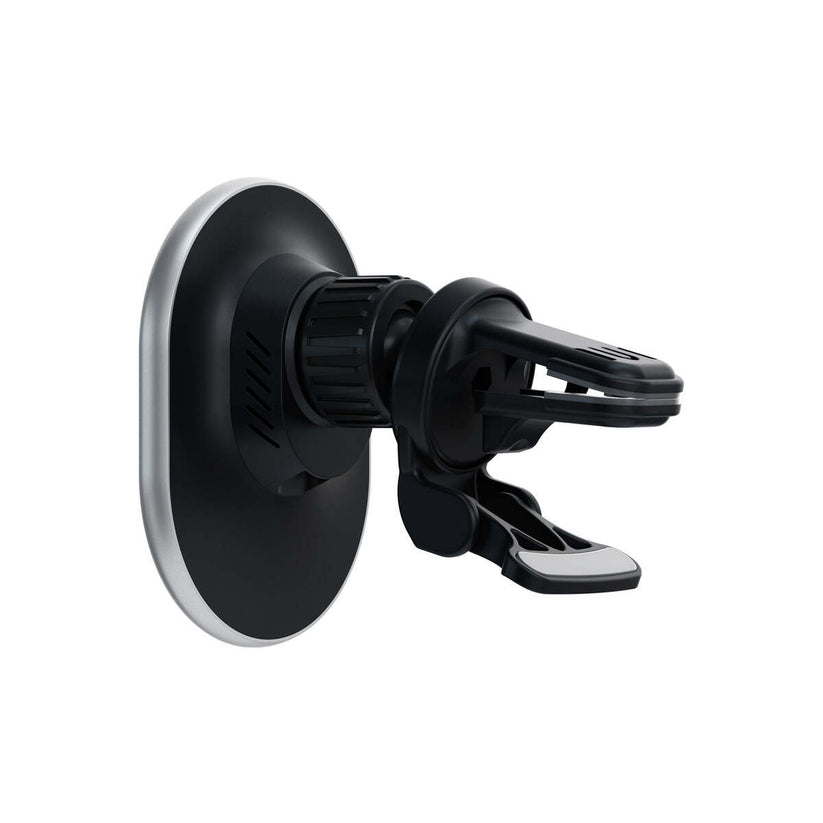Încărcător Satechi auto wireless magnetic, Argintiu - iSTYLE RO