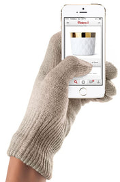 Manusi Touchscreen Mujjo, Medium/Large, Sandstone