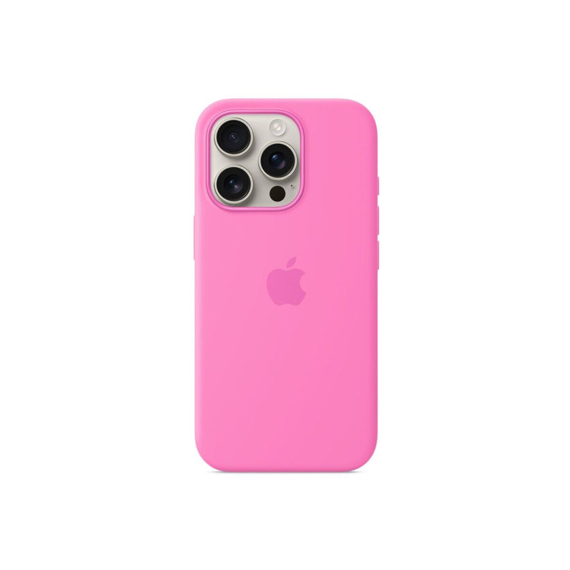 Resigilat: Husa de protectie Apple cu MagSafe pentru iPhone 16 Pro, Silicon, Peony (SEASONAL) - iSTYLE RO