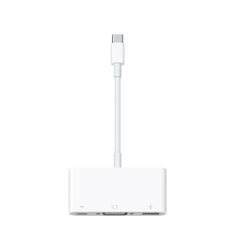 Adaptor Apple de la USB-C la VGA, Alb - iSTYLE RO