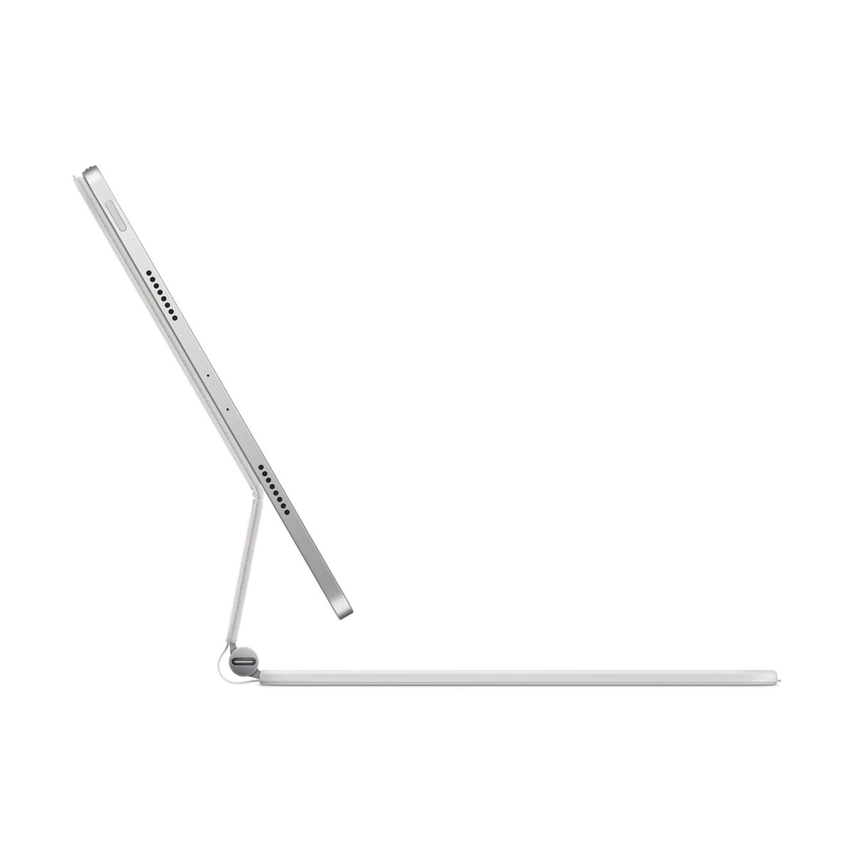 Husa cu tastatura Apple Magic Keyboard pentru iPad Pro 11" (gen.3) / iPad Air (gen.4) Alb, layout US - iSTYLE RO