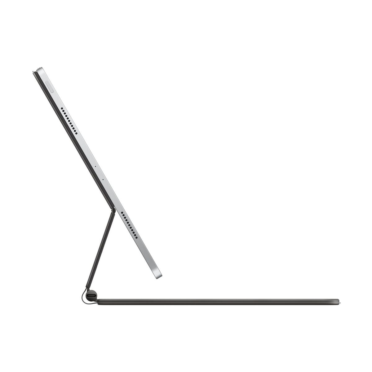 Husa cu tastatura Apple Magic Keyboard pentru iPad Pro 12.9" (gen.5) Negru, layout US - iSTYLE RO