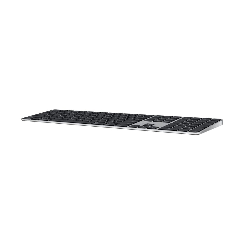 Tastatura Apple Magic Keyboard cu Touch ID si Numeric Keypad, US KB, Negru - iSTYLE RO