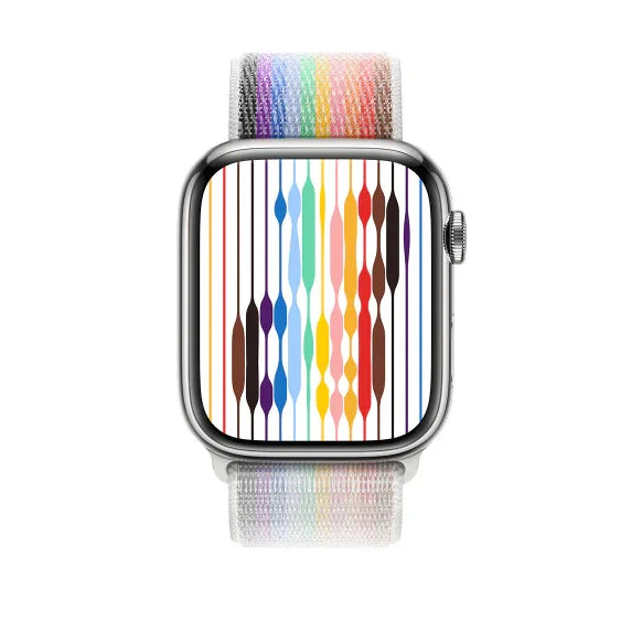 Curea Apple pentru Apple Watch 45mm Band: Pride Edition Sport Loop - iSTYLE RO