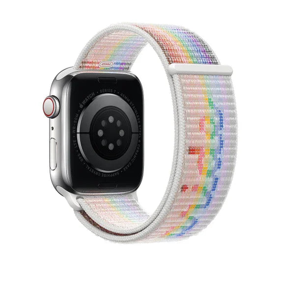 Curea Apple pentru Apple Watch 45mm Band: Pride Edition Sport Loop - iSTYLE RO