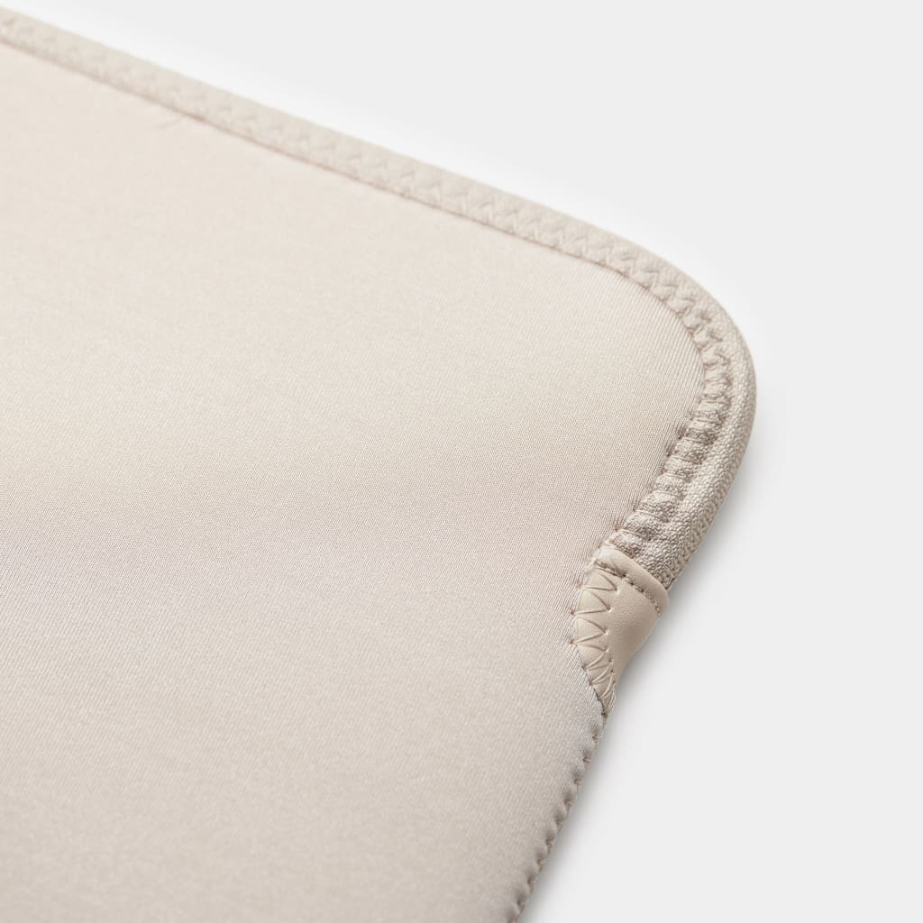 Husa de protectie TRUNK pentru MacBook 13", Neopren, Crem