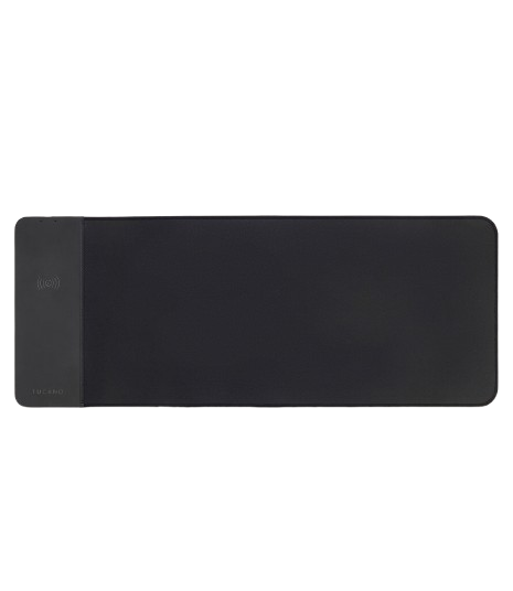 Mousepad Tucano cu incarcator wireless integrat, Negru - iSTYLE RO