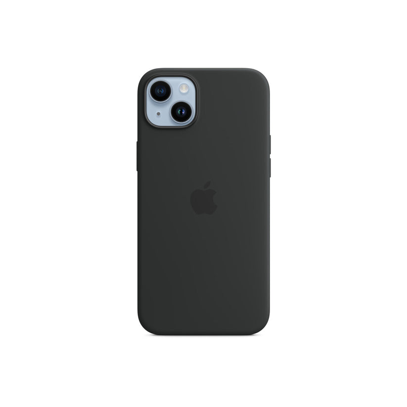 Husa de protectie Apple cu MagSafe pentru iPhone 14 Plus, Silicon, Midnight - iSTYLE RO