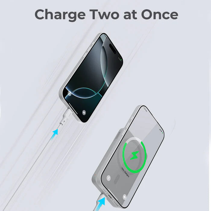Baterie externa AUKEY cu MagSafe, 5000 mAh, Alb - iSTYLE RO