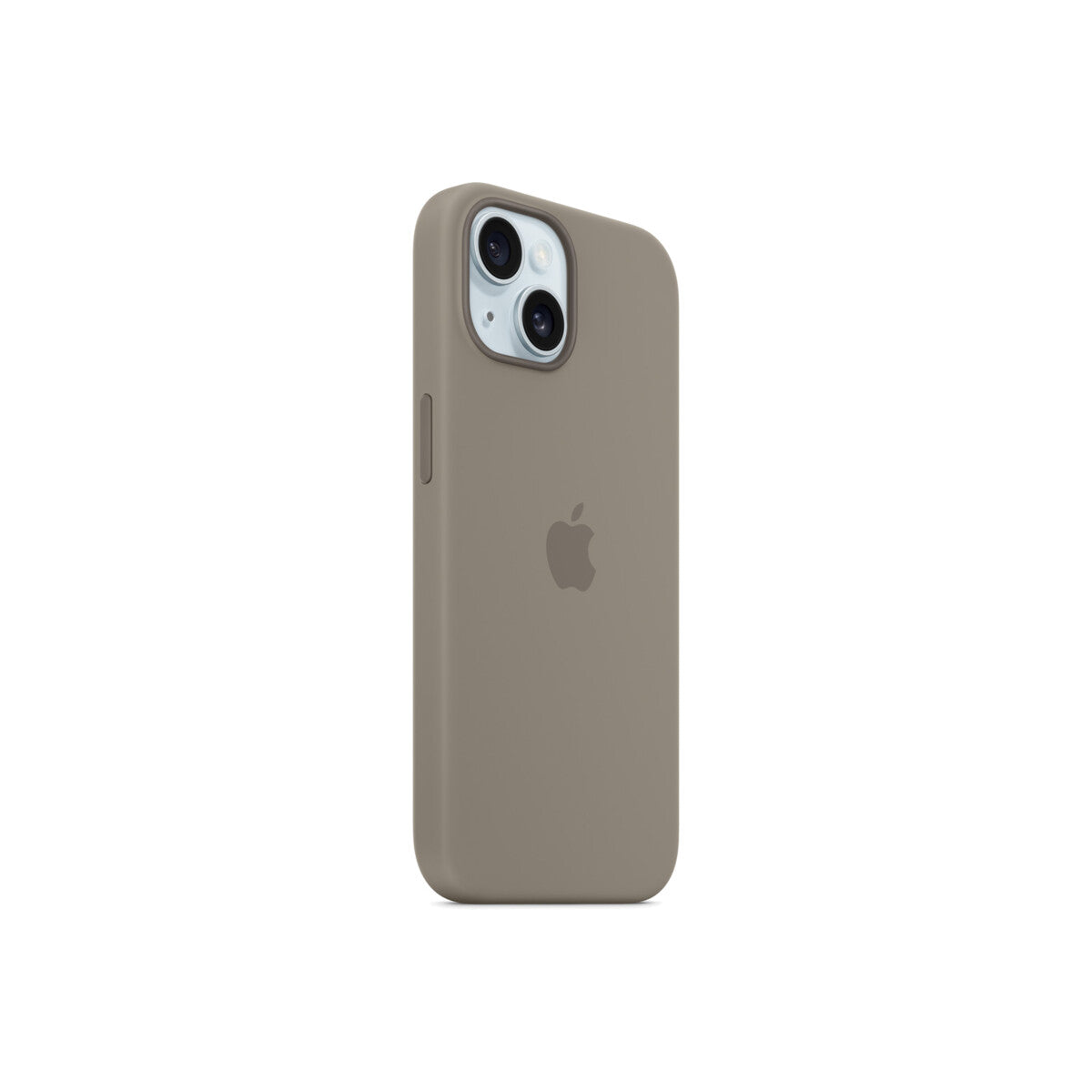 Husa de protectie Apple cu MagSafe pentru iPhone 15, Silicon, Clay - iSTYLE RO