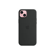 Husa de protectie Apple cu MagSafe pentru iPhone 15 Plus, Silicon, Negru - iSTYLE RO