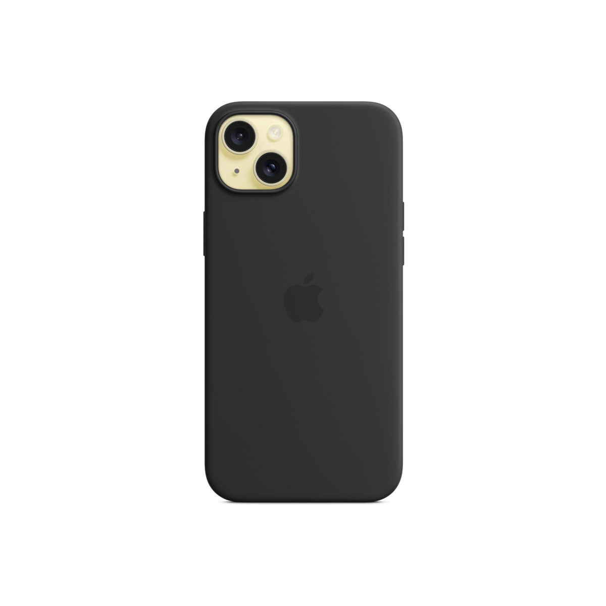 Husa de protectie Apple cu MagSafe pentru iPhone 15 Plus, Silicon, Negru - iSTYLE RO