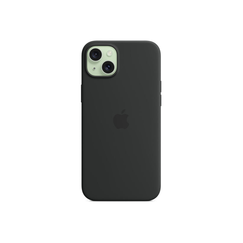 Husa de protectie Apple cu MagSafe pentru iPhone 15 Plus, Silicon, Negru - iSTYLE RO