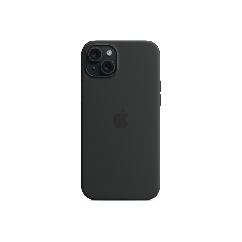 Husa de protectie Apple cu MagSafe pentru iPhone 15 Plus, Silicon, Negru - iSTYLE RO