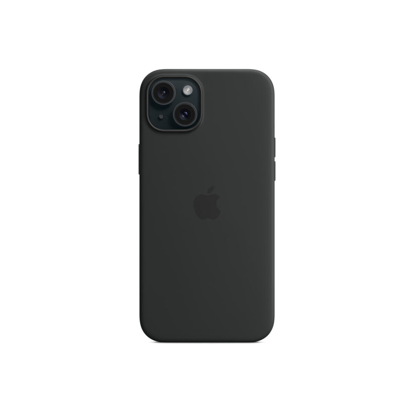 Husa de protectie Apple cu MagSafe pentru iPhone 15 Plus, Silicon, Negru - iSTYLE RO