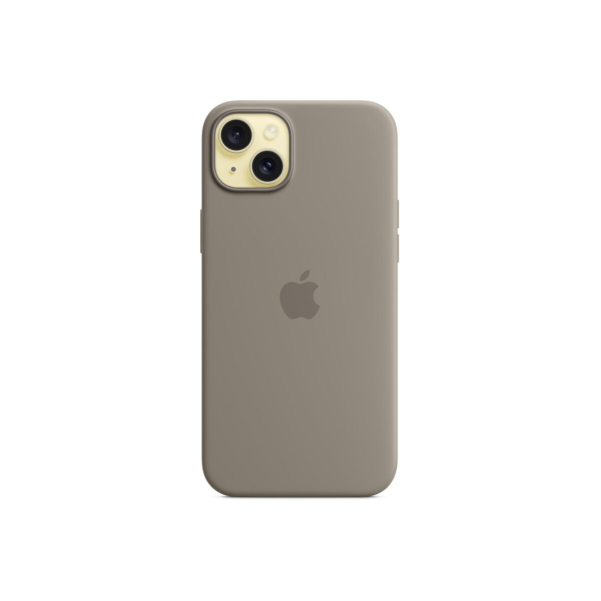 Husa de protectie Apple cu MagSafe pentru iPhone 15 Plus, Silicon, Clay - iSTYLE RO