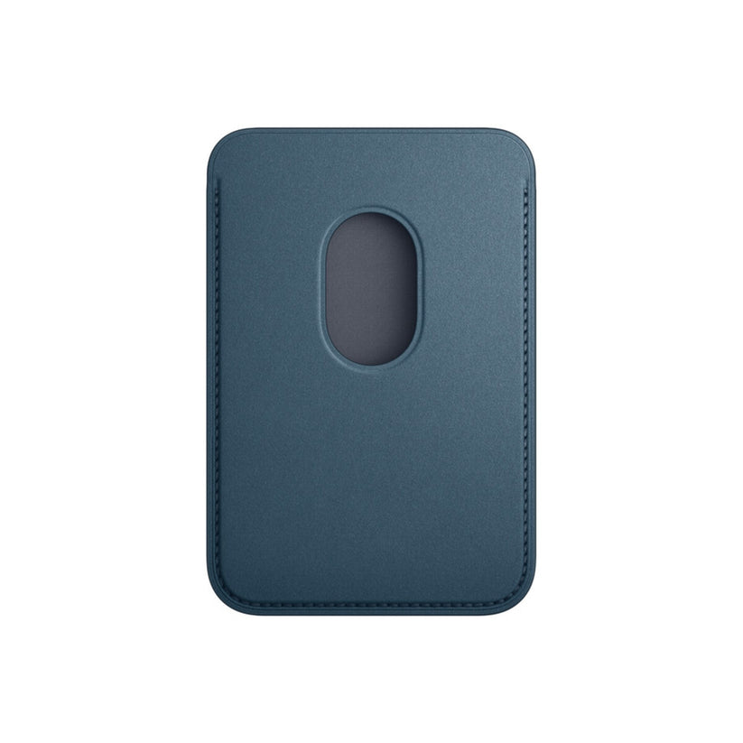 Portofel Apple pentru iPhone FineWoven Wallet cu MagSafe, Pacific Blue - iSTYLE RO