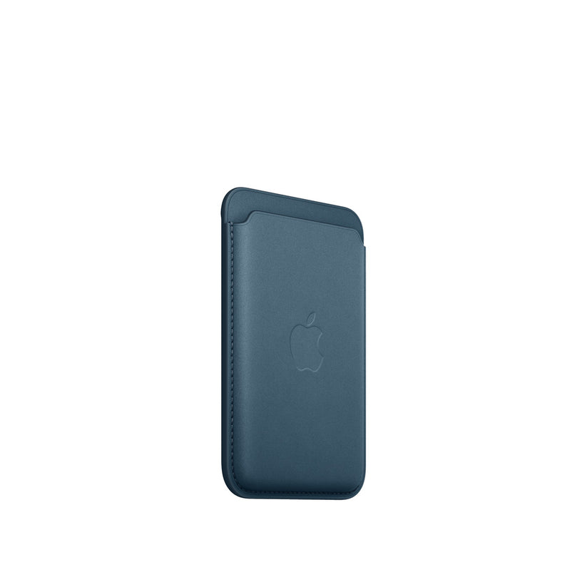 Portofel Apple pentru iPhone FineWoven Wallet cu MagSafe, Pacific Blue - iSTYLE RO