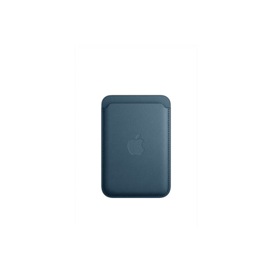 Portofel Apple pentru iPhone FineWoven Wallet cu MagSafe, Pacific Blue - iSTYLE RO
