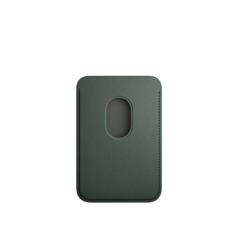 Portofel Apple pentru iPhone FineWoven Wallet cu MagSafe, Evergreen - iSTYLE RO