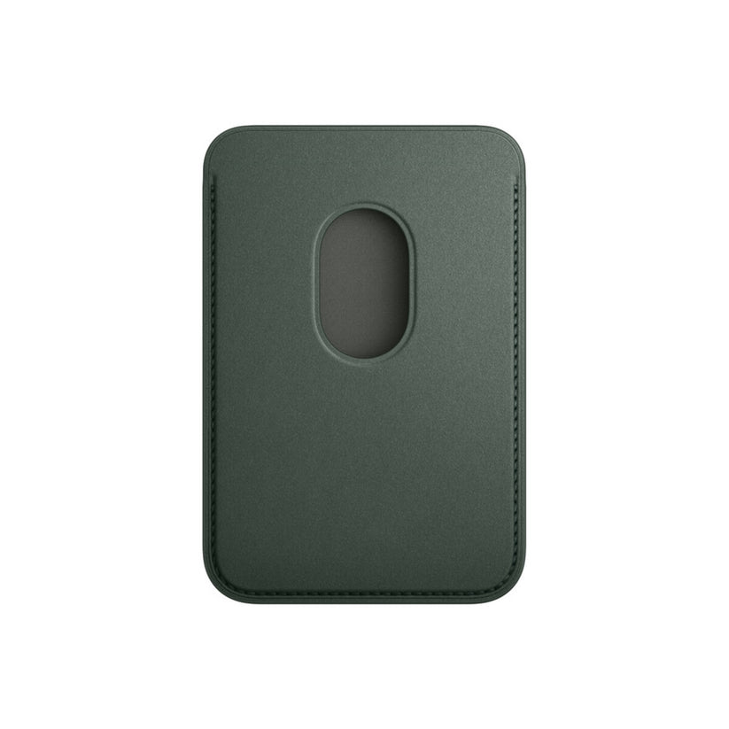 Portofel Apple pentru iPhone FineWoven Wallet cu MagSafe, Evergreen - iSTYLE RO