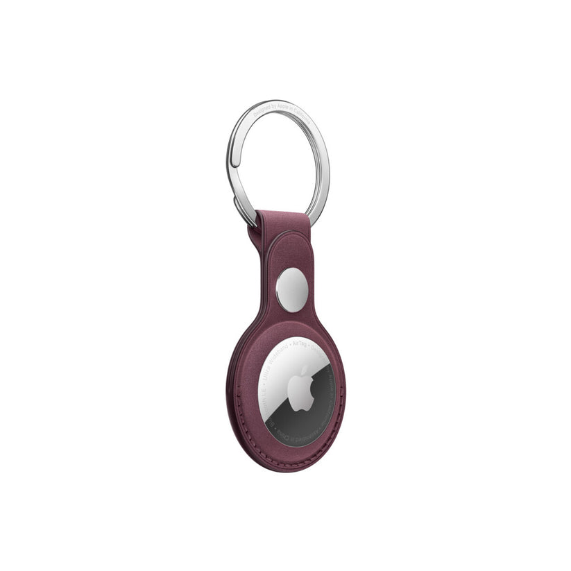 Breloc Apple AirTag FineWoven Key Ring, Mulberry - iSTYLE RO