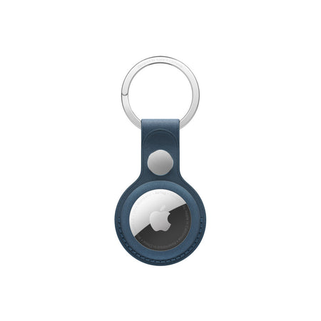 Breloc Apple AirTag FineWoven Key Ring, Pacific Blue
