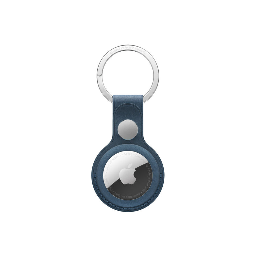 Breloc Apple AirTag FineWoven Key Ring, Pacific Blue - iSTYLE RO