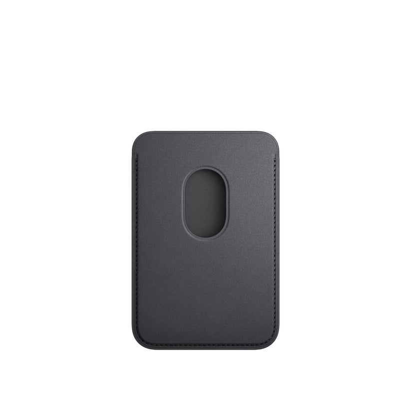 Portofel Apple pentru iPhone FineWoven Wallet cu MagSafe, Negru - iSTYLE RO