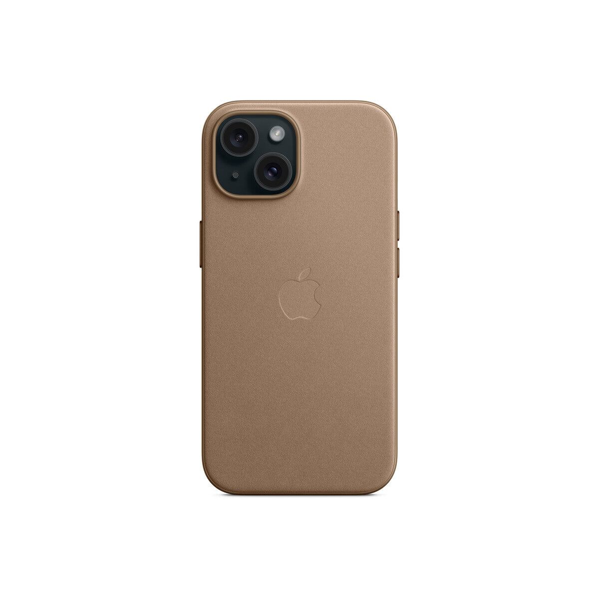 Husa de protectie Apple FineWoven cu MagSafe pentru iPhone 15, Taupe - iSTYLE RO