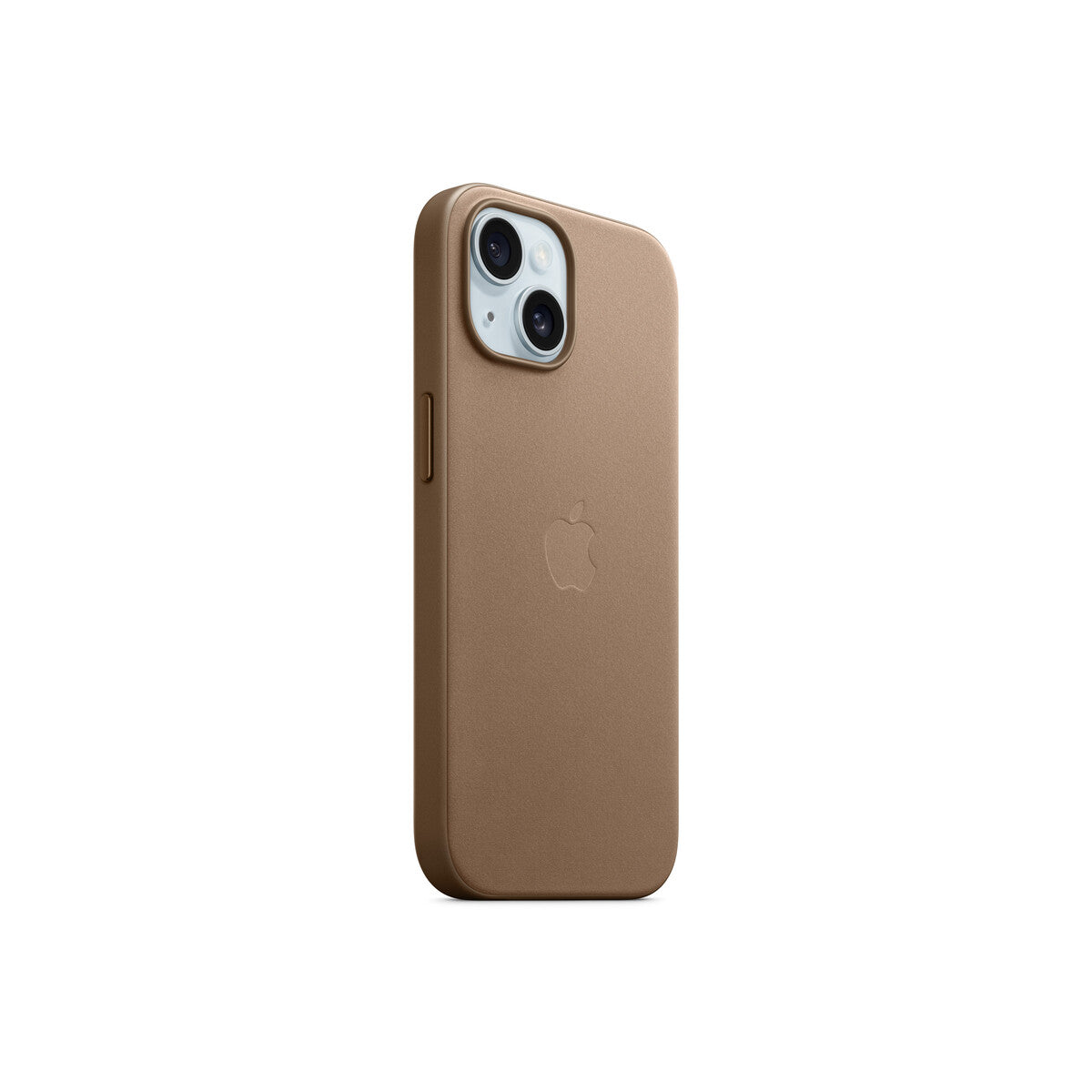 Husa de protectie Apple FineWoven cu MagSafe pentru iPhone 15, Taupe - iSTYLE RO