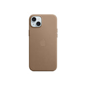 Husa de protectie Apple FineWoven cu MagSafe pentru iPhone 15 Plus, Taupe - iSTYLE RO
