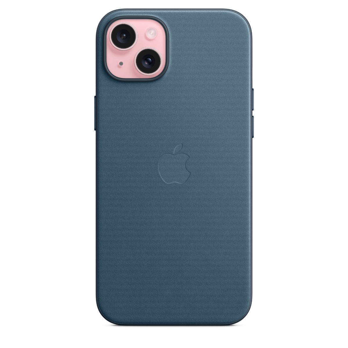 Husa de protectie Apple FineWoven cu MagSafe pentru iPhone 15 Plus, Pacific Blue - iSTYLE RO