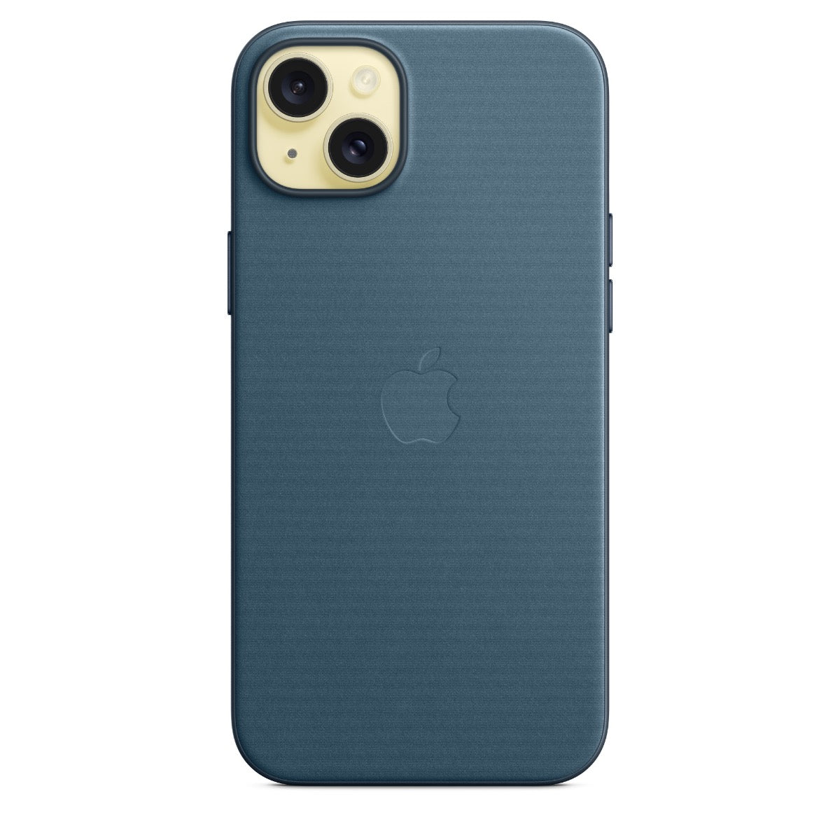 Husa de protectie Apple FineWoven cu MagSafe pentru iPhone 15 Plus, Pacific Blue - iSTYLE RO