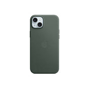 Husa de protectie Apple FineWoven cu MagSafe pentru iPhone 15 Plus, Evergreen - iSTYLE RO