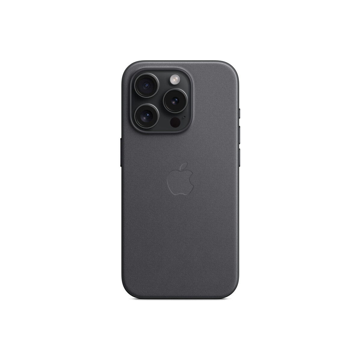 Husa de protectie Apple FineWoven cu MagSafe pentru iPhone 15 Pro, Negru - iSTYLE RO