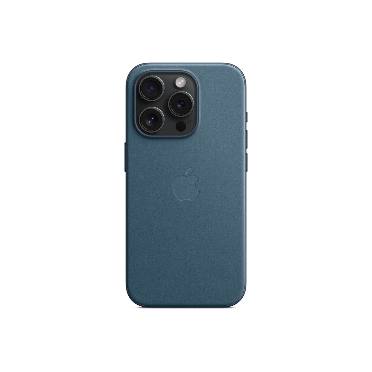 Husa de protectie Apple FineWoven cu MagSafe pentru iPhone 15 Pro, Pacific Blue - iSTYLE RO