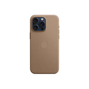 Husa de protectie Apple FineWoven cu MagSafe pentru iPhone 15 Pro Max, Taupe - iSTYLE RO