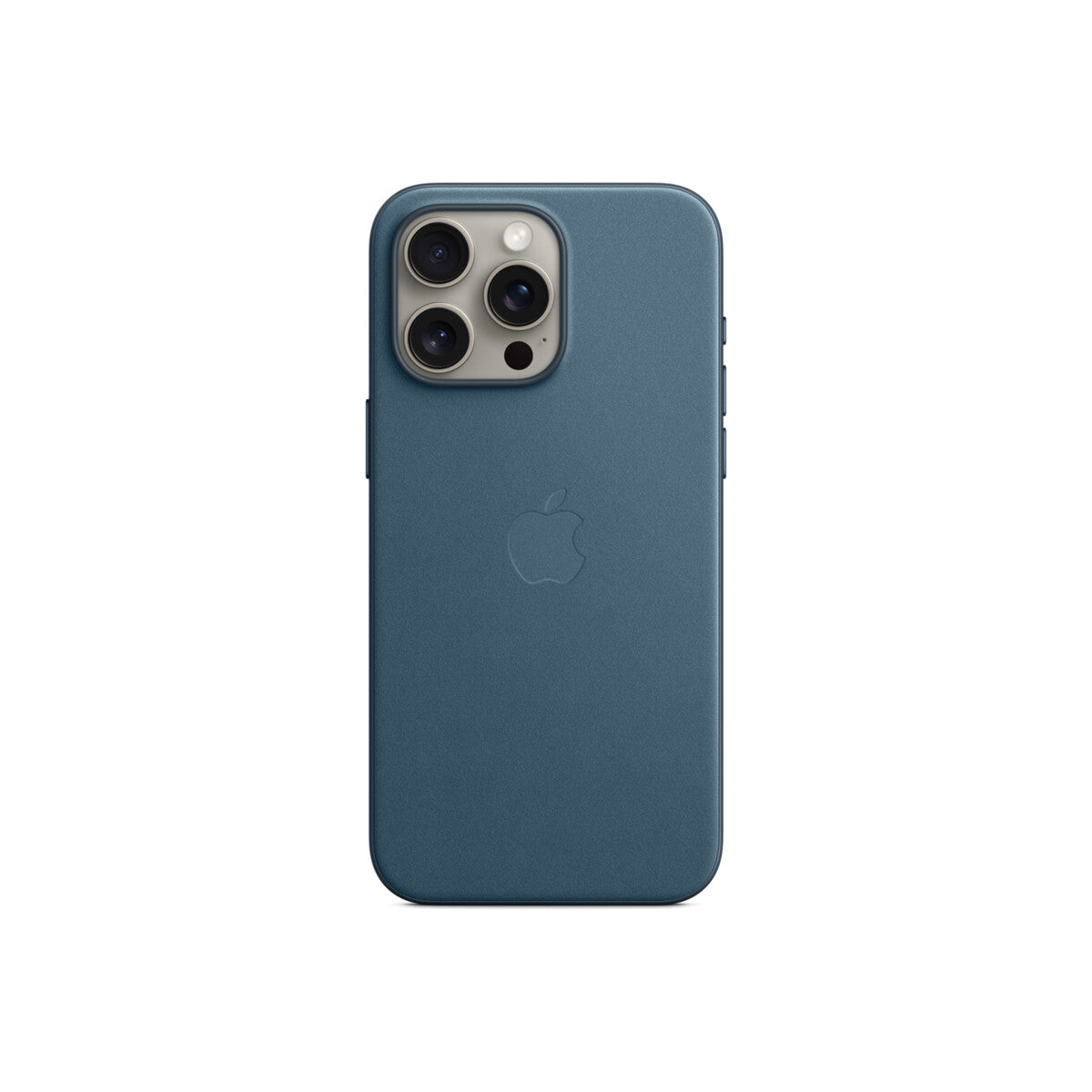 Husa de protectie Apple FineWoven cu MagSafe pentru iPhone 15 Pro Max, Pacific Blue - iSTYLE RO