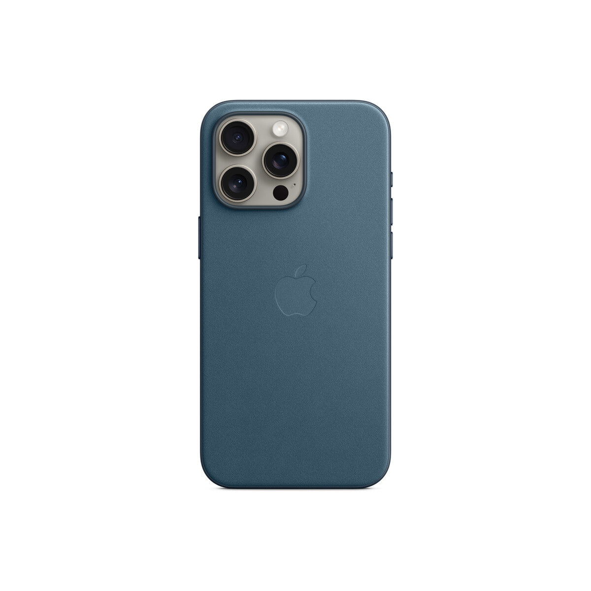 Husa de protectie Apple FineWoven cu MagSafe pentru iPhone 15 Pro Max, Pacific Blue - iSTYLE RO
