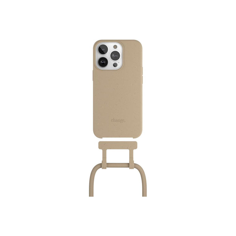 Husa de protectie Woodcessories Change Case pentru iPhone 14 Pro, Taupe - iSTYLE RO