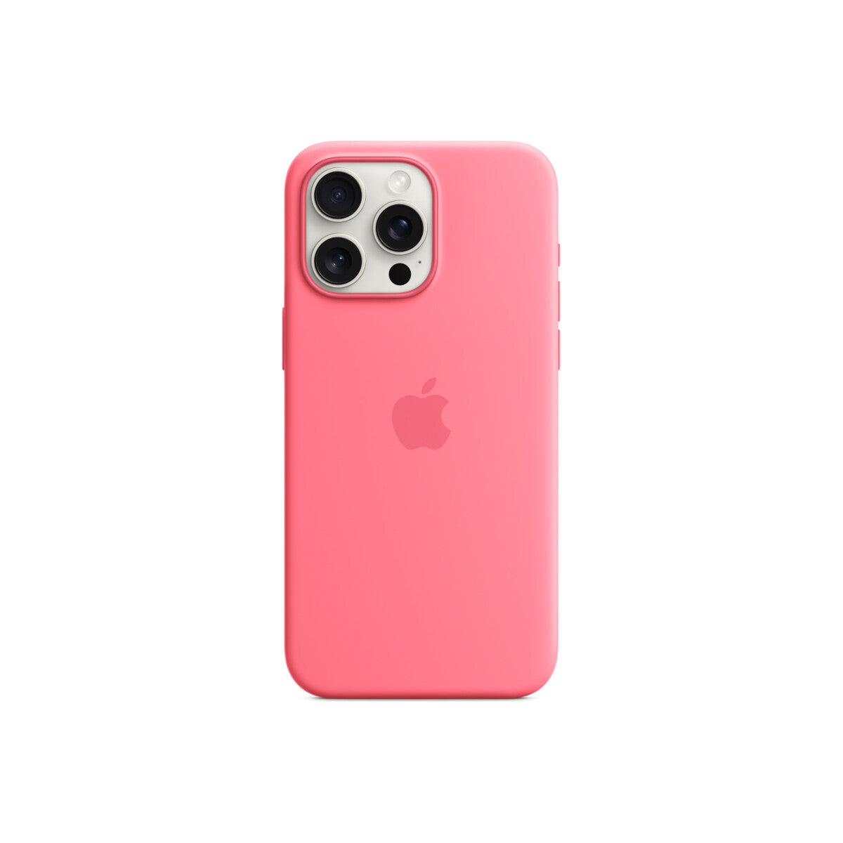 Husa de protectie Apple cu MagSafe pentru iPhone 15 Pro Max, Silicon, Pink - iSTYLE RO