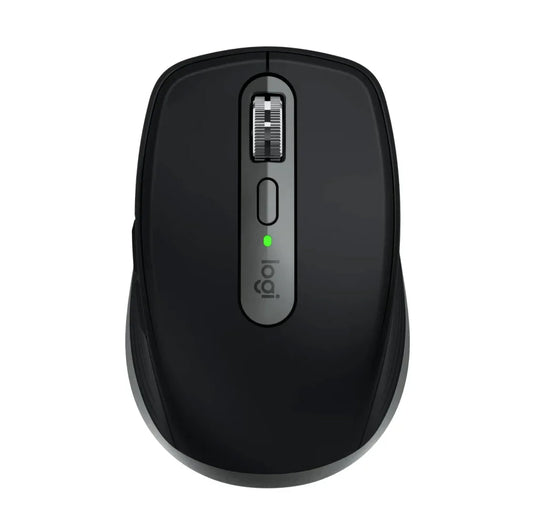 Mouse wireless Logitech MX Anywhere 3S for Mac, Bluetooth, Scroll MagSpeed, Multidevice, USB-C, Negru - iSTYLE RO