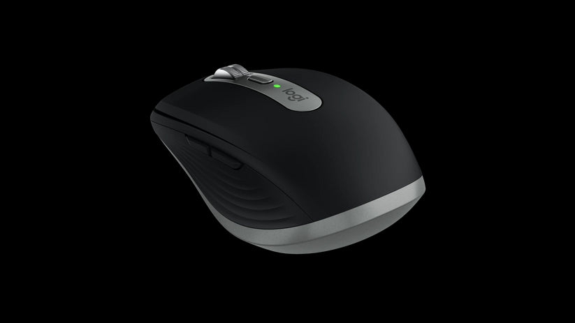Mouse wireless Logitech MX Anywhere 3S for Mac, Bluetooth, Scroll MagSpeed, Multidevice, USB-C, Negru - iSTYLE RO